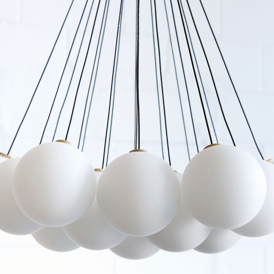 Glass 120. 19R Chandelier