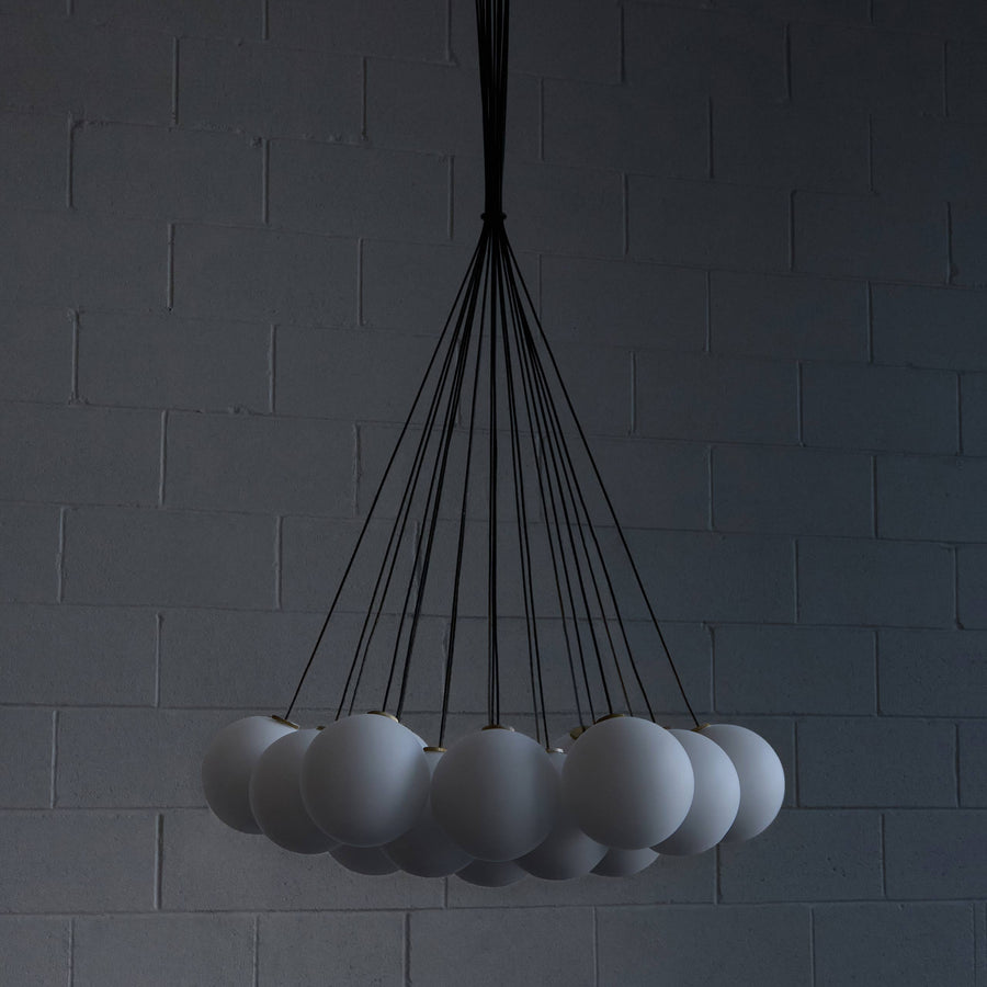 Glass 120. 19R Chandelier