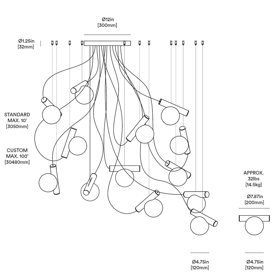 Node. 13 Chandelier